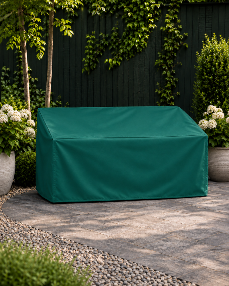 Abdeckhaube für Gartenmöbel nach Maß | PVC 600g in Grün