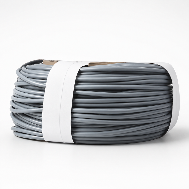 Planenseil Kunststoff Ø 8 mm silber | Meterware, robust