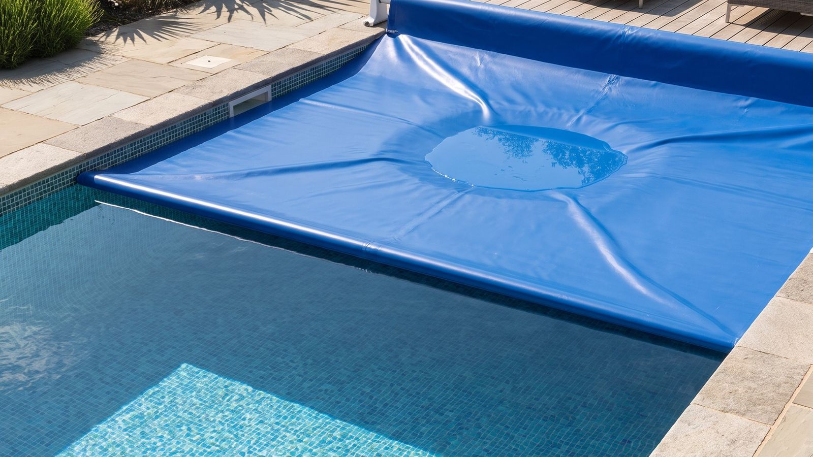 Poolplane Vergleich: Gittergewebe oder PVC für Ihren Pool