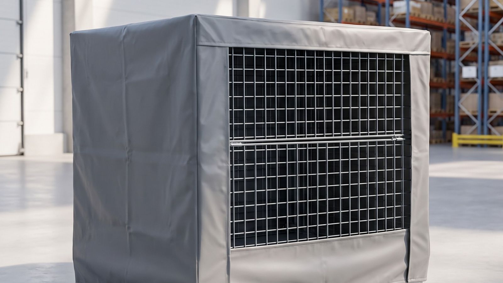 Gitterbox Haube: PVC oder PP-Gewebe? Material und Maß wählen