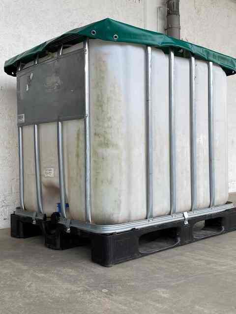 Abdeckhaube IBC Container, 600 Liter Tank - KURZ